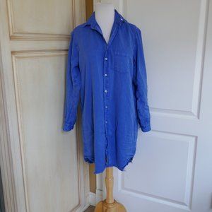 Frank & Eileen Famous Denim MARY Periwinkle Blue Dress Small
